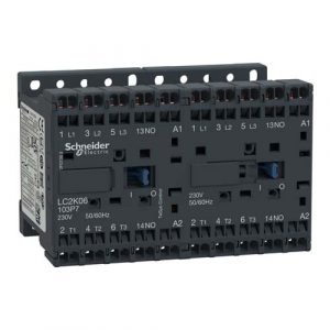 SE reversing Contactor TeSys K 3P AC-3/AC-3e440V 9A 1NO 48V AC coilspring terminal
