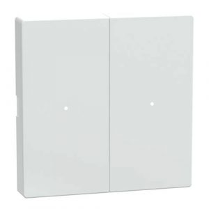 SE Rockers for 2-gang push-button module active white glossy System M