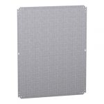 SE Microperforated mounting plate H1000xW800 w/holes diam 36mm on 125mm pitch