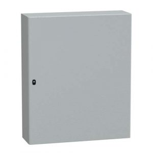 SE Wall mounted steel enclosure Spacial S3D plain door without mounting plate 1200x1000x300mm IP66 IK10
