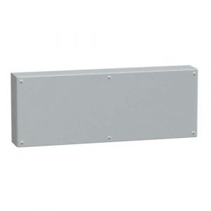 SE Metal industrial box plain door H300xW800xD120 IP66 IK10 RAL 7035