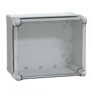 SE PC box IP66 IK08 RAL7035 Int.H275W225D160 Ext.H291W241D168 Transp.cover H60