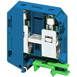 SE Terminal block Linergy TR blue 70mm2 passthrough 2 points set of 10