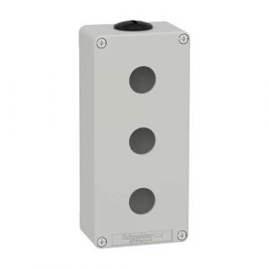 SE Die cast empty control station Harmony XAP XB2 SL zinc alloy grey M25 3 cut outs 22mm 80x175x515mm