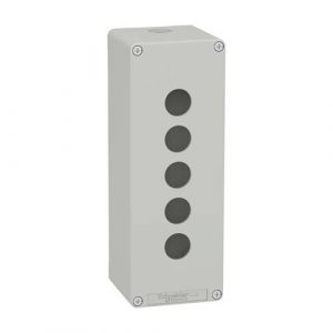 SE Die cast empty control station Harmony XAP XB2 SL zinc alloy grey M25 5 cut outs 22mm 80x220x77mm