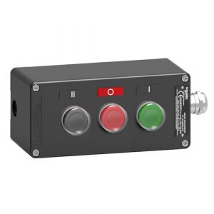 SE upravljačka stanica - XAW-F - metalna - 1 NO - tri funkcije