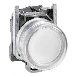 SE beli svetleći taster - Ø 22 - 24 V-ATEX