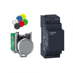 SE set SPS - XB4 - Ø22 mm metalni - neprogramabilni prijemnik - 24 V DC