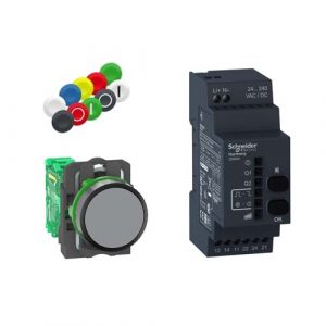 SE set SPS - XB5 - Ø22 mm plastični - programabilni prijemnik - 24…240 V AC / DC