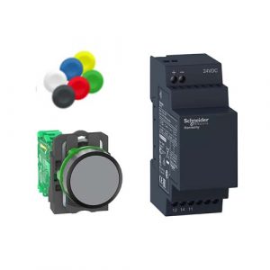 SE set SPS - XB5 - Ø22 mm plastični - neprogramabilni prijemnik - 24 V DC