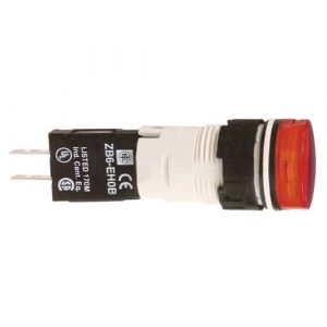 SE Complete pilot light Harmony XB6 round red plastic 16mm integral LED 48...120V