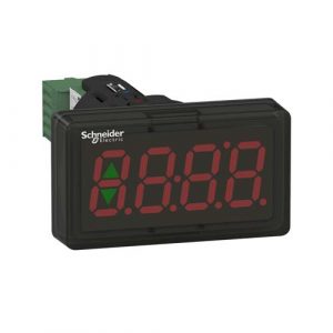 SE Display module Harmony XB5 Digital panel meter plastic black 22mm 4 digit red LED display 4...20mA input