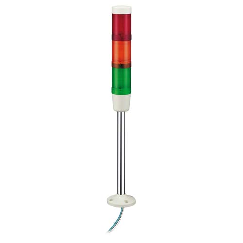 SE Harmony XVM Modular tower lights aluminium support tube with fixing plate red/orange/green Ø45 steady super bright LED buzzer 24 V AC/DC