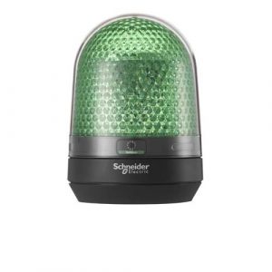 SE Illuminated beacon without buzzer Harmony XVR green 100mm integral LED 100...230V AC