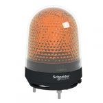SE Illuminated beacon with buzzer Harmony XVR orange 100mm 70...90dB integral LED 100...230V AC