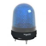 SE Illuminated beacon with buzzer Harmony XVR blue 100mm 70...90dB integral LED 100...230V AC