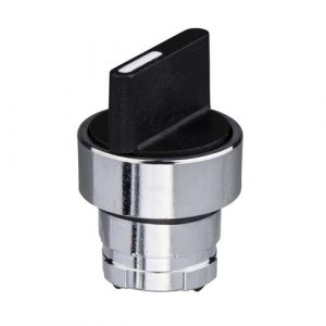 SE selector switch head - 3 positions Ø 22 - black