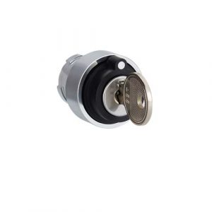 SE Glava izbornog prekidača sa ključem Easy Harmony XB2 metalni crni 22mm 3 pozicije bez povratka izvlačenje u srednjem položaju