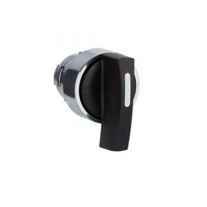 SE Glava izbornog prekidača Easy Harmony XB2 metalni crni 22mm duga ručica 3 pozicije sa povratkom iz levog položaja bez povratka u desni položaj