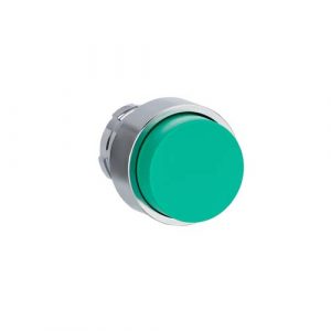 SE Glava tastera Easy Harmony XB2 metalna izbočena zelena 22mm sa povratkom neoznačena