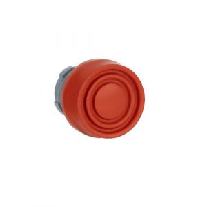 SE Glava tastera Easy Harmony XB2 metalna crvena 22mm sa povratkom sa zaštitom neoznačena