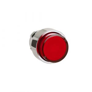 SE Glava svetlećeg tastera Easy Harmony XB2 metalna izbočena crvena 22mm sa povratkom