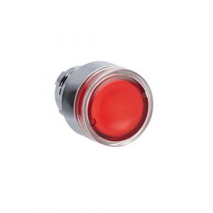 SE Glava svetlećeg tastera Easy Harmony XB2 metalna udubljena crvena 22mm sa povratkom