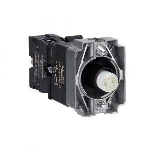 SE Svetlosni blok sa telom i montažnim ramom Easy Harmony XB2 metalni narandžasti sijalica 24V DC LED 220V AC 1NC