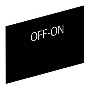 SE Oznaka Easy Harmony XB2 crni 18x27mm plastična "OFF-ON"