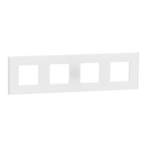 SE Dekorativni okvir Unica Deco 4 elementa belo staklo