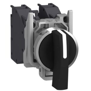 SE Izborni prekidač Harmony XB4 - ATEX D metal 22mm 3 pozicije crna duga ručica bez povratka vijčani priključni blokovi 2NO