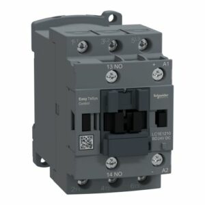 SE Kontaktor Easy TeSys Control LC1E 3P(3NO) AC-3/AC-3e <=440V 12A 24V DC kalem 1NO pomoćni kontakt