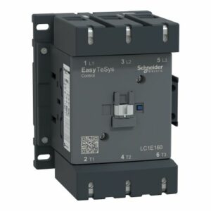 SE Kontaktor Easy TeSys Control LC1E 3P (3NO) AC-3/AC-3e <=440V 160A/100A 220V AC kalem 50Hz