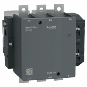 SE Kontaktor Easy TeSys Control LC1E 3P (3NO) AC-3/AC-3e <=440V 300A/265A 220V AC kalem 50Hz