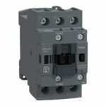 SE Kontaktor Easy TeSys Control LC1E 3P(3NO) AC-3/AC-3e <=440V 38A 24V DC kalem 1NO pomoćni kontakt