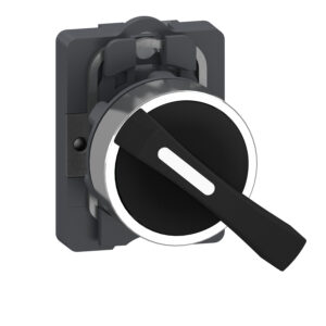 SE Kompletni selektorski prekidač Easy Harmony XA2 plastična duga ručica 22mm 2 pozicije 1NO fiksni položaj crna